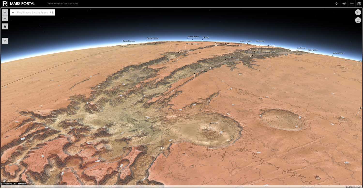 Mars 3D Portal preview